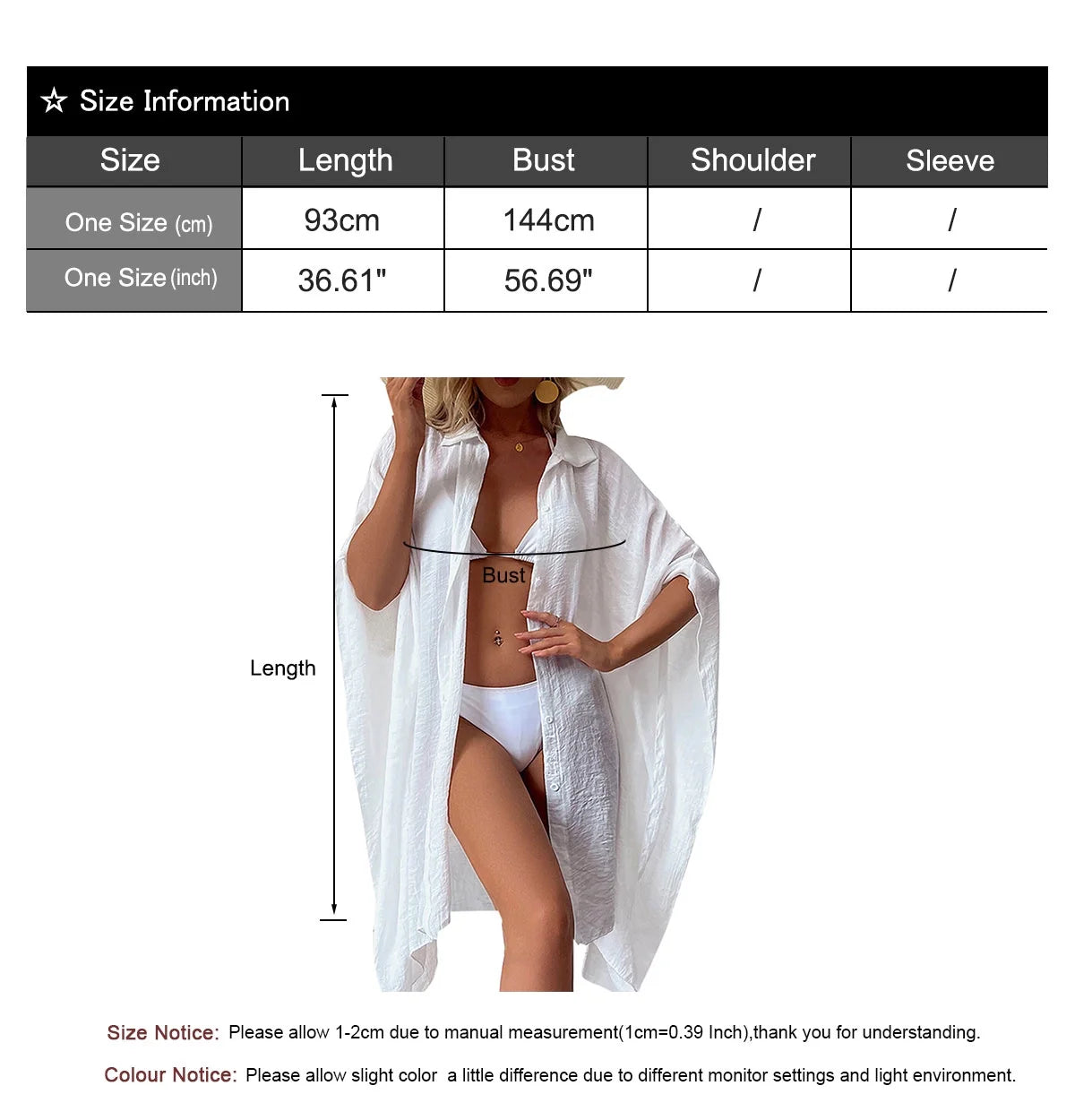 Swimsuit Cover up for Women plus Size Button up Shirts Chiffon Kimono Cardigan Casual Beach Cover Ups