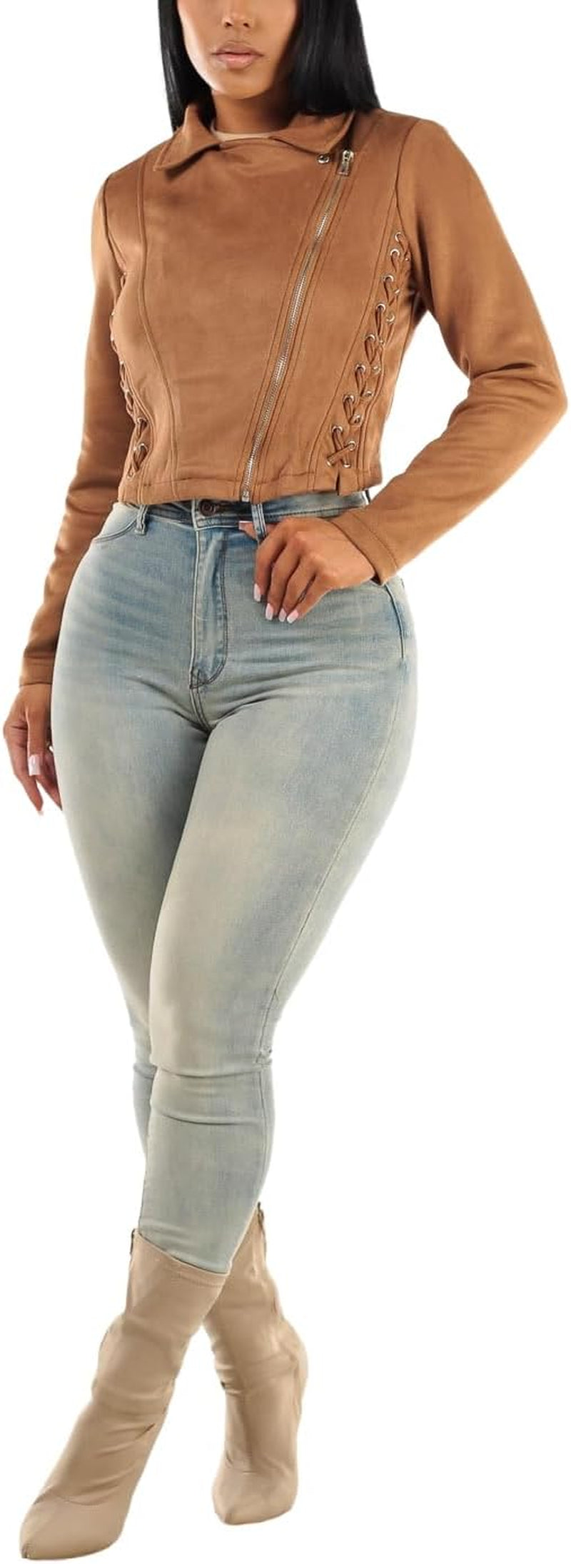 Ultra High Waisted Jeans for Women - Skinny Jeans - Stretchable Slim Fit Jeans