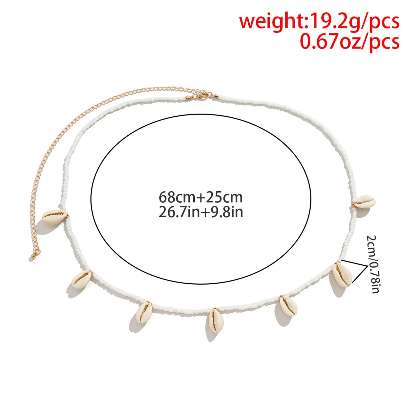 Boho Seashell Waist Beads Beaded Waist Chain Bikini Chain Beaded Body Chain Belly Bead Body Chain Jewelry for Women Beautifully Attractive Women Jewelry Gift Multi Layer Metal Waist Chain Body